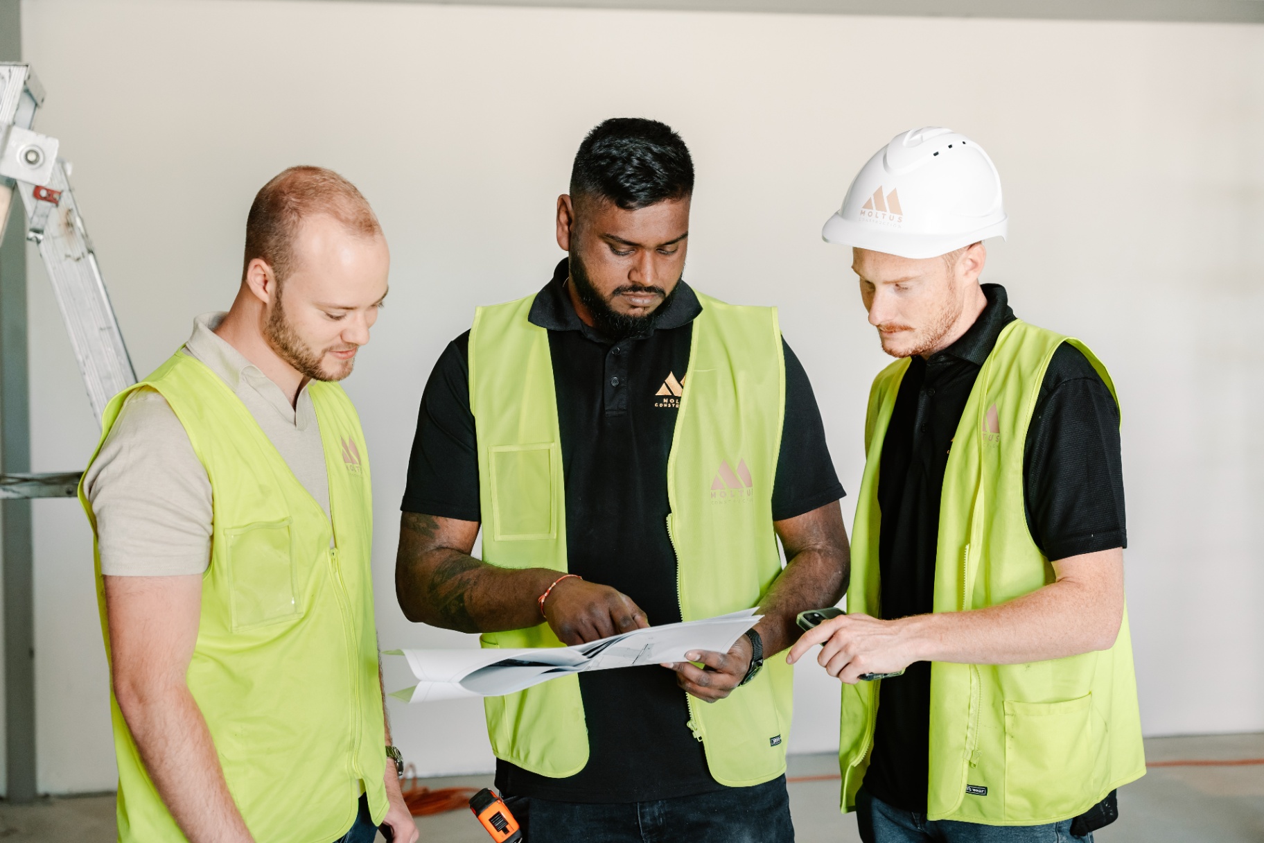 Moltus team on site